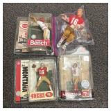 A Collection of McFarlane Toys Sports Action Figur