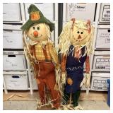 A Pair of Harvest Large Scale Decorative Autumn Sc