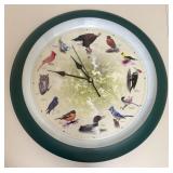 Singing Bird Quartz Wall Clock Featuring Twelve No