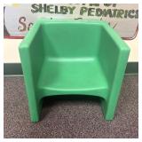ECR4Kids 3-in-1 Green Molded Plastic Child