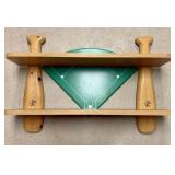 Winmore Inc Baseball Field Novelty Wooden Wall She