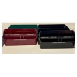 A Set of Six Multi-Tier Plastic Medical Laboratory