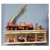 A Collection of Playmobil and Road Rippers Toy Fir