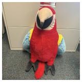 Large Scarlet Macaw Plush Stuffed Animal Toy