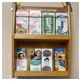 Wooden Wall-Mounted Rack