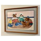 Nancy Sullivan, Teddy Bears & Dolls w/ Books, W/P