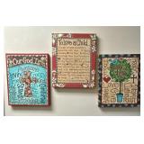 A Trio of Contemporary Inspirational Gallery Wrapp
