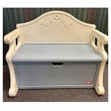 Little Tikes Victorian-Style Plastic Toy Box Stora