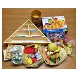 Learning Resources & Wilton Play Food w/ Color Sor