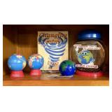 A Collection of Globe-Themed Banks and Fundraising