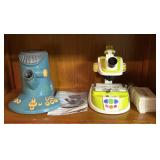 Two GeoSafari Educational Toy Microscopes with Sli