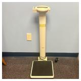 Seca Digital Medical Column Scale with Transport W