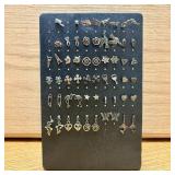 A Collection of Sterling Base Stud and Dangle Earr