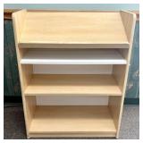 Maple Tone Laminate Classroom Storage Station with