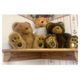 An Assortment of Teddy Bear Themed Nursery Decorat