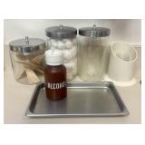 An Assortment of Medical Storage and Dispensing It