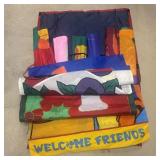 An Assortment of Seasonal Appliqued and Embroidere