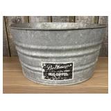 Belknap Inc. Hot Dipped Galvanized Steel Wash Tub