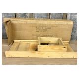 Vintage Belknap Hardware Co. Wooden Kraut Cutter w