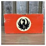 A Vintage Ruger .22 Caliber Pistol Box with Relate
