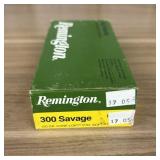 A Vintage Box of Remington High Velocity 300 Savag