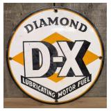 Diamond DX Porcelain Enamel Lubricating Motor Fuel