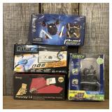 A Collection of Remote Controlled Flying Toys and