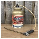 Vintage Belknap Blue Ribbon Compressed Air Sprayer