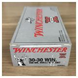 A Box of Winchester Super-X 30-30 Win. 150 Grain H