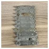 A Collection of Vintage Vaughan Stamped Steel Fall