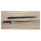 A German Imperial M1898/05 S98/05 Bayonet and Scab