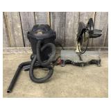 Two Power Tools Comprising a Shop-Vac Wet Dry Vacu