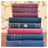 A Collection of Seven Antiquarian and Vintage Hard