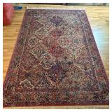 Karastan Multicolor Panel Kirman Wool Area Rug Des