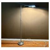 Modern Adjustable Pharmacy Swing Arm Floor Lamp in