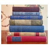 A Collection of Seven Vintage Hardbound Books Incl
