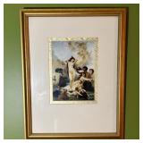 Framed Color Print of The Birth of Venus by Willia