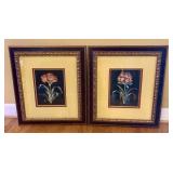 A Pair of John-Richard Framed Hand-Colored Botanic