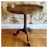 George III Style Mahogany Tripod Side Table with P