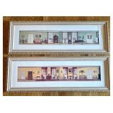A Pair of Canadian Framed Offset Lithographs of Bi