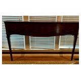 Federal Style Inlaid Mahogany Converted Square Pia