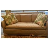 LaneVenture Three Seat Sofa with Skirted Base