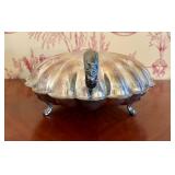 Victorian Style Silver Plated Scallop Shell Form H