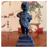 Austin Sculpture Cast Resin Figure of a Girl with