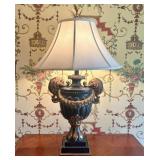 Neoclassical Style Urn Form Parcel Gilt Table Lamp