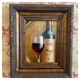 Kshava Still Life with Glass and Bottle of Muga Ri