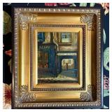 Mid-Century French School Impasto Oil on Canvas St