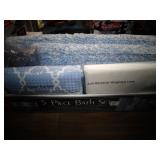Five pc Bath Set