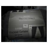 Silk Home Blackout Curtains - new