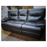 Tomlin Leather Power Reclining Couch - new